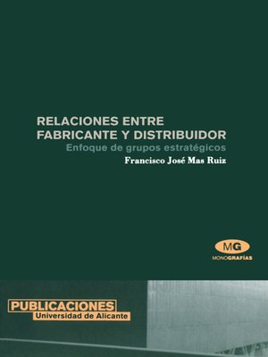 cover image of Relaciones entre fabricante y distribuidor